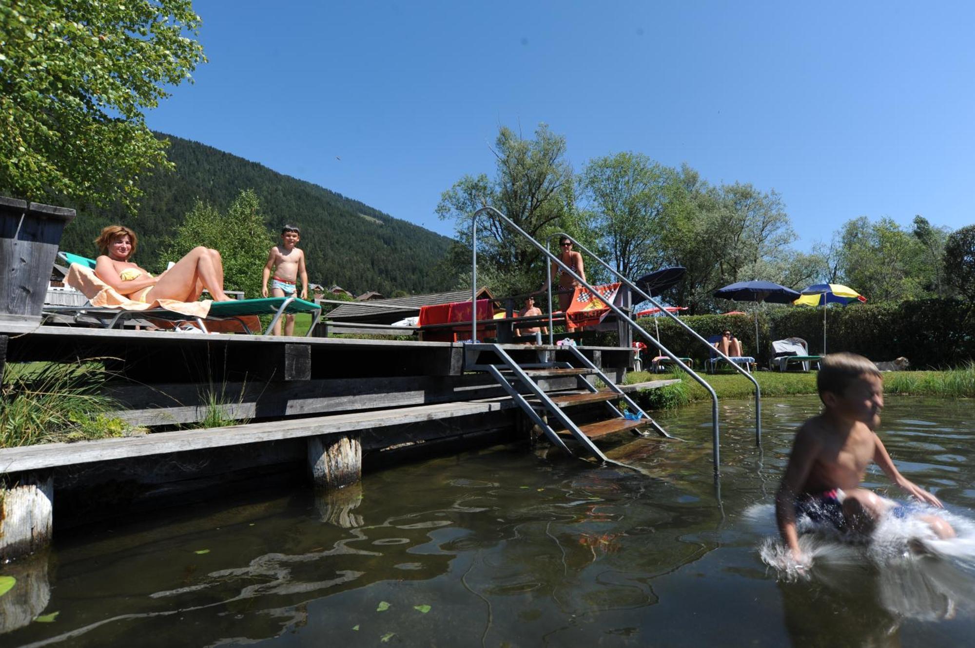 Haus Stampfer Otel Weissensee Dış mekan fotoğraf